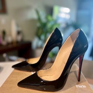 CHRISTIAN LOUBOUTIN SO KATE 120 PATENT 💯 AUTHENTIC